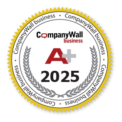 Ștampilă certificat de bonitate financiară A+