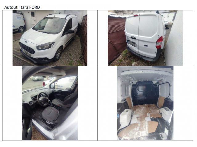 Autoutilitara Ford Transit Connect + bunuri restaurant